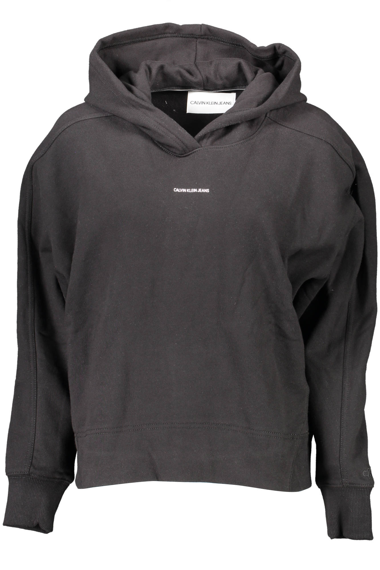 CALVIN KLEIN Sweatshirt Damen – Kapuzen-Sweatshirt aus Bio-Baumwolle Schwarz