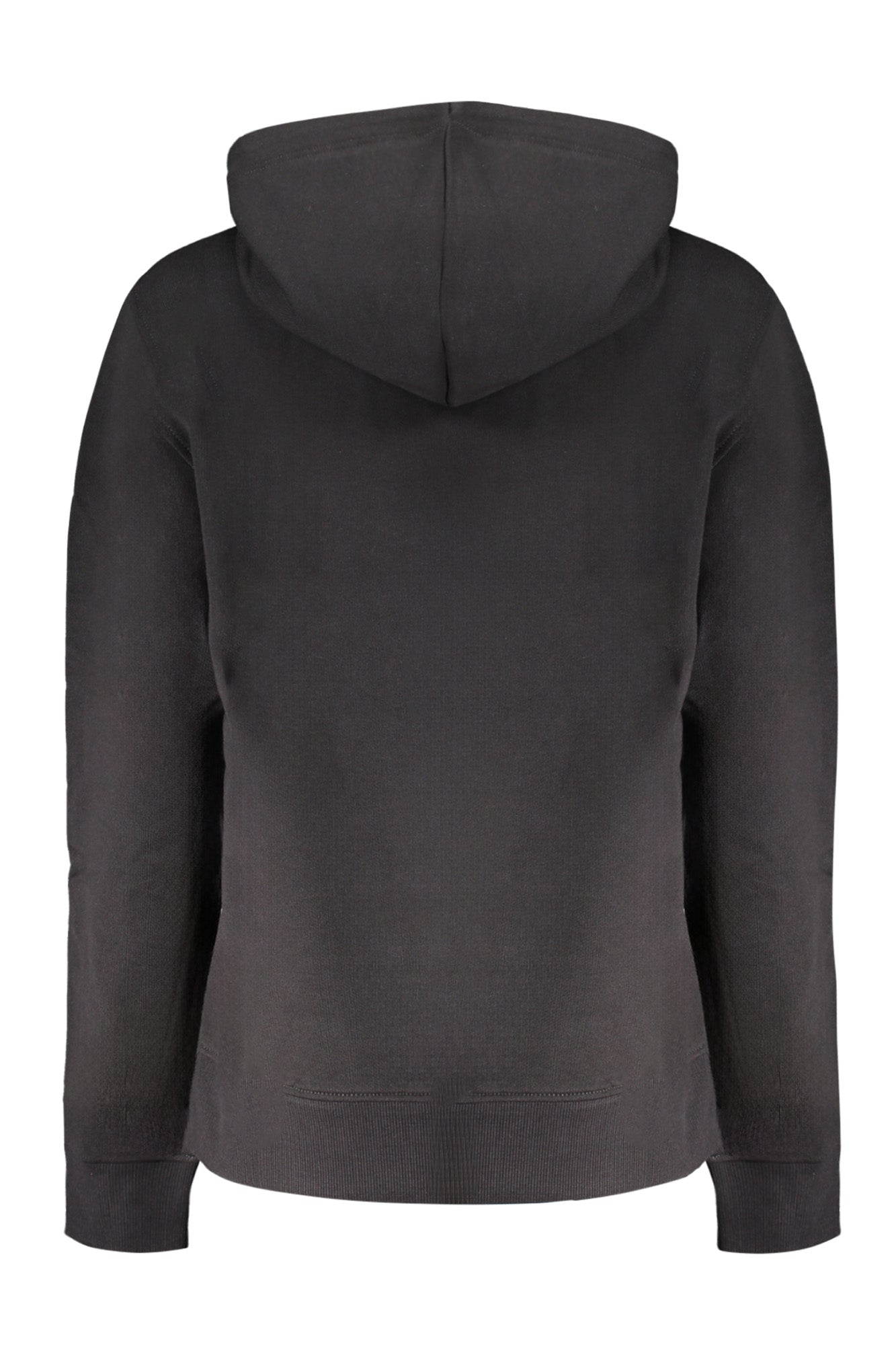 CALVIN KLEIN DAMEN-SWEATSHIRT MIT REISSVERSCHLUSS SCHWARZ