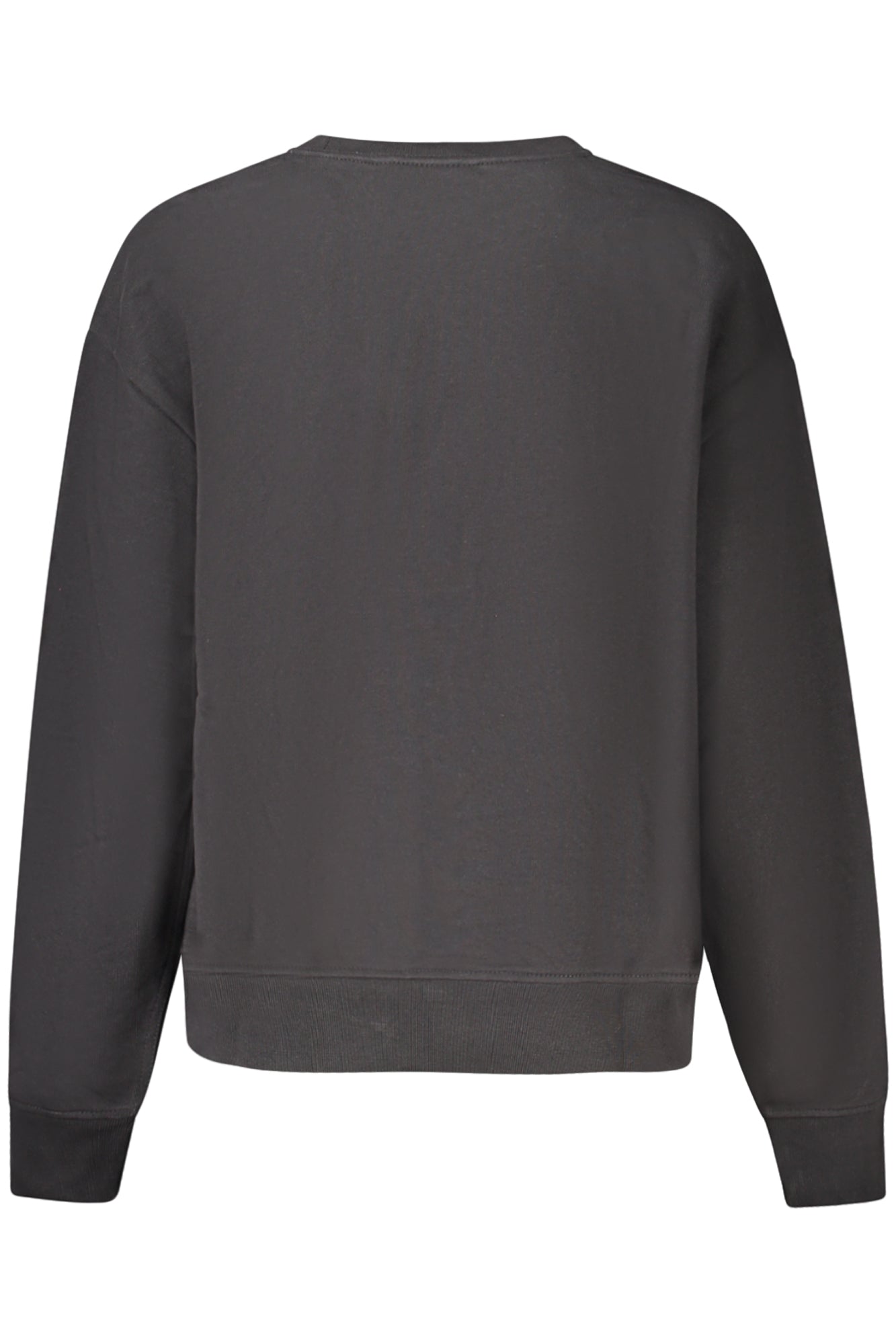 CALVIN KLEIN Sweatshirt Damen Grau – Gebürstet, Rundhalsausschnitt | soulluna Schwarz