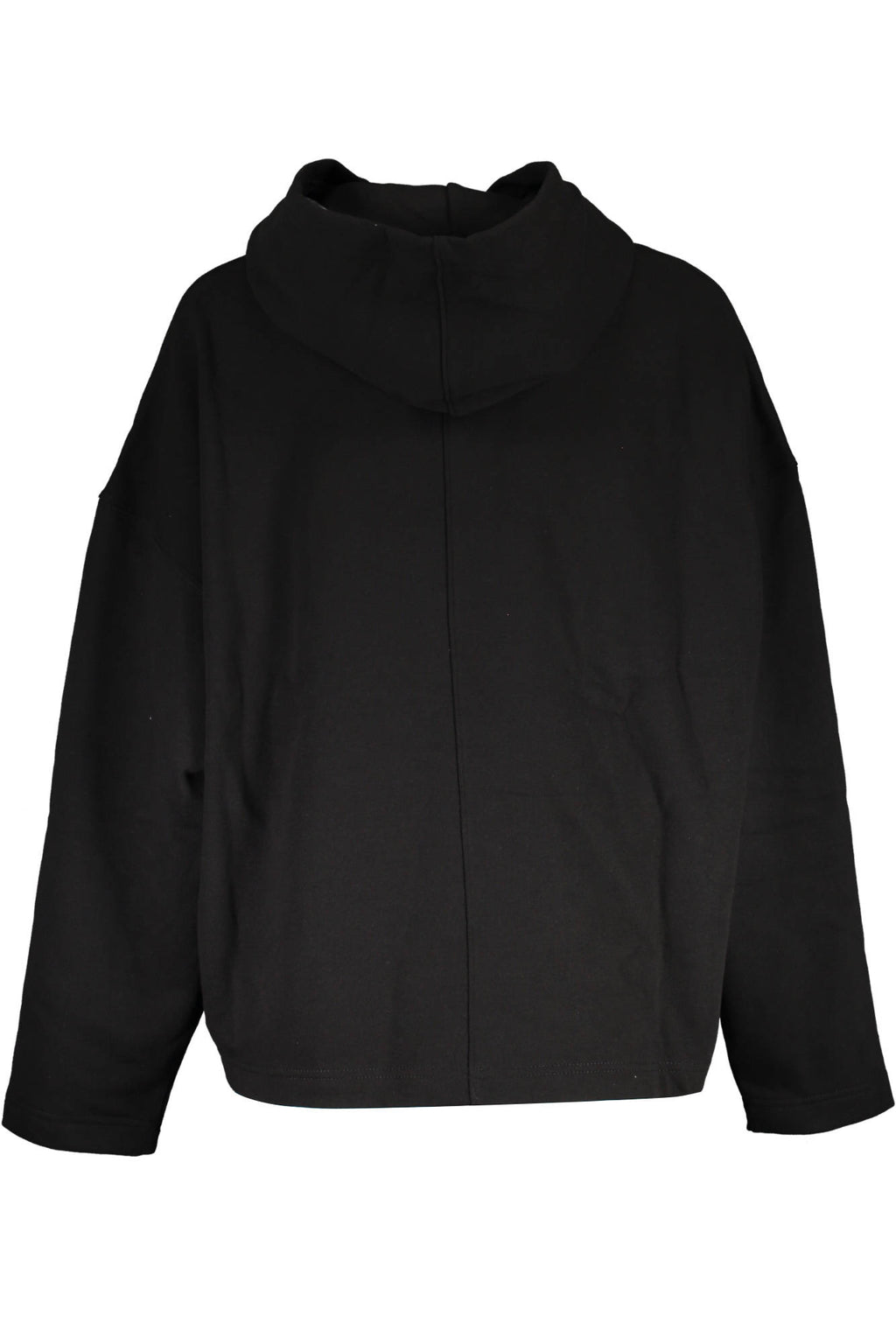 CALVIN KLEIN DAMEN SWEATSHIRT OHNE REISSVERSCHLUSS SCHWARZ