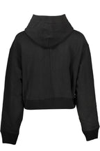 CALVIN KLEIN DAMEN SWEATSHIRT OHNE REISSVERSCHLUSS SCHWARZ