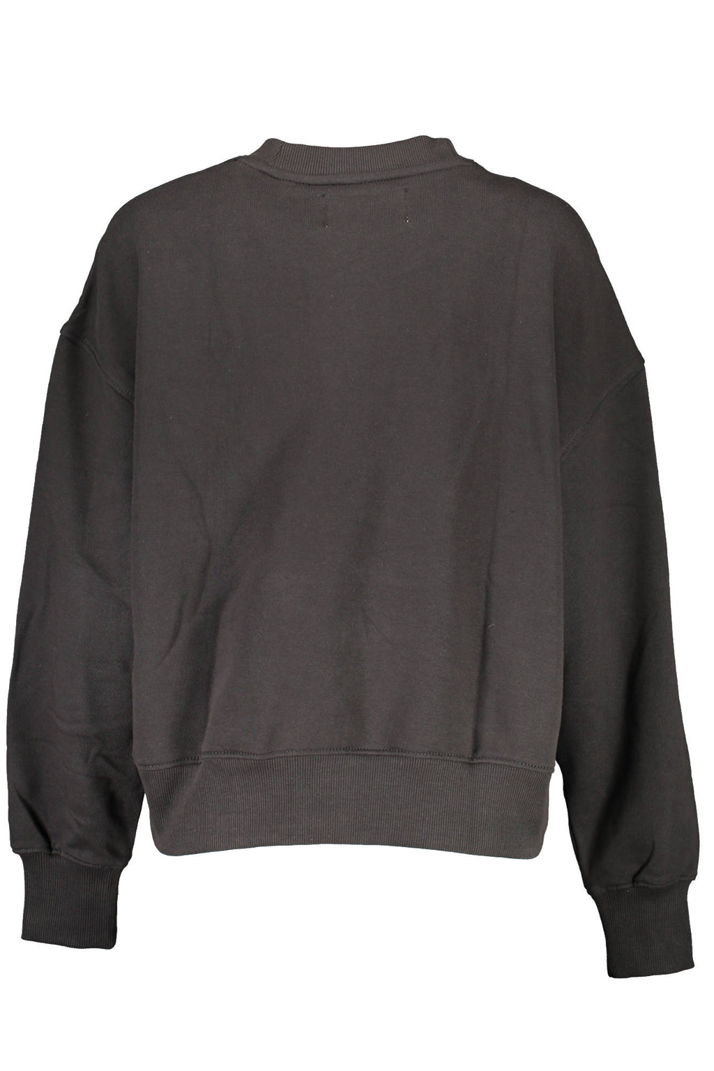 CALVIN KLEIN DAMEN-SWEATSHIRT MIT REISSVERSCHLUSS SCHWARZ