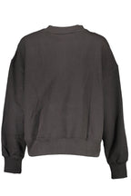 CALVIN KLEIN DAMEN-SWEATSHIRT MIT REISSVERSCHLUSS SCHWARZ