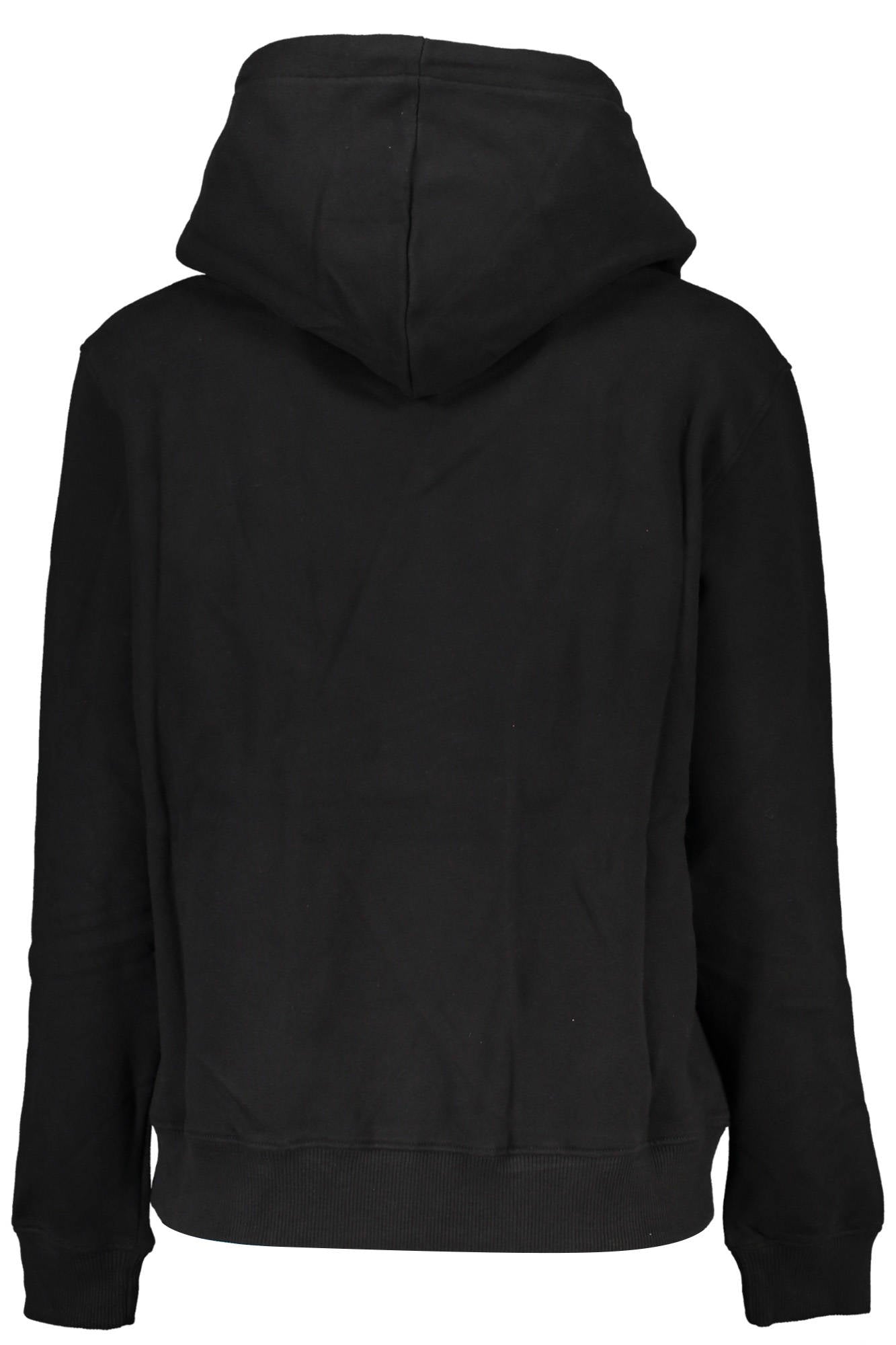 Calvin Klein Damen-Sweatshirt Mit Reissverschluss Schwarz Schwarz