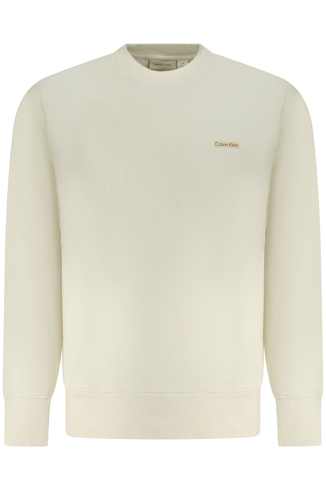 CALVIN KLEIN SWEATSHIRT OHNE REISSVERSCHLUSS HERREN BEIGE