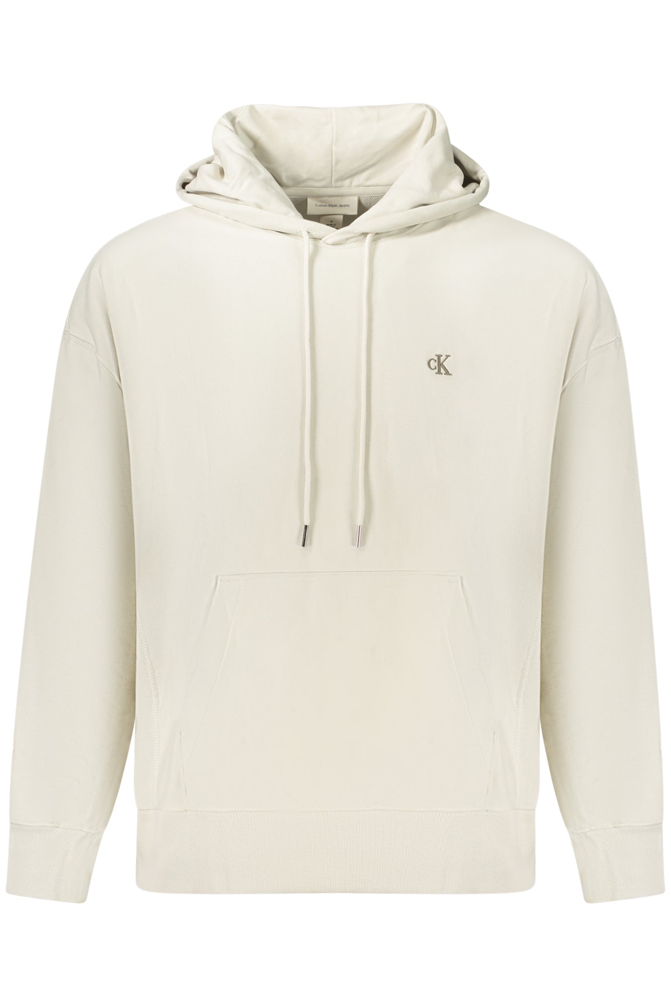 CALVIN KLEIN HERREN-SWEATSHIRT MIT ZIP, BEIGE Hauptbild