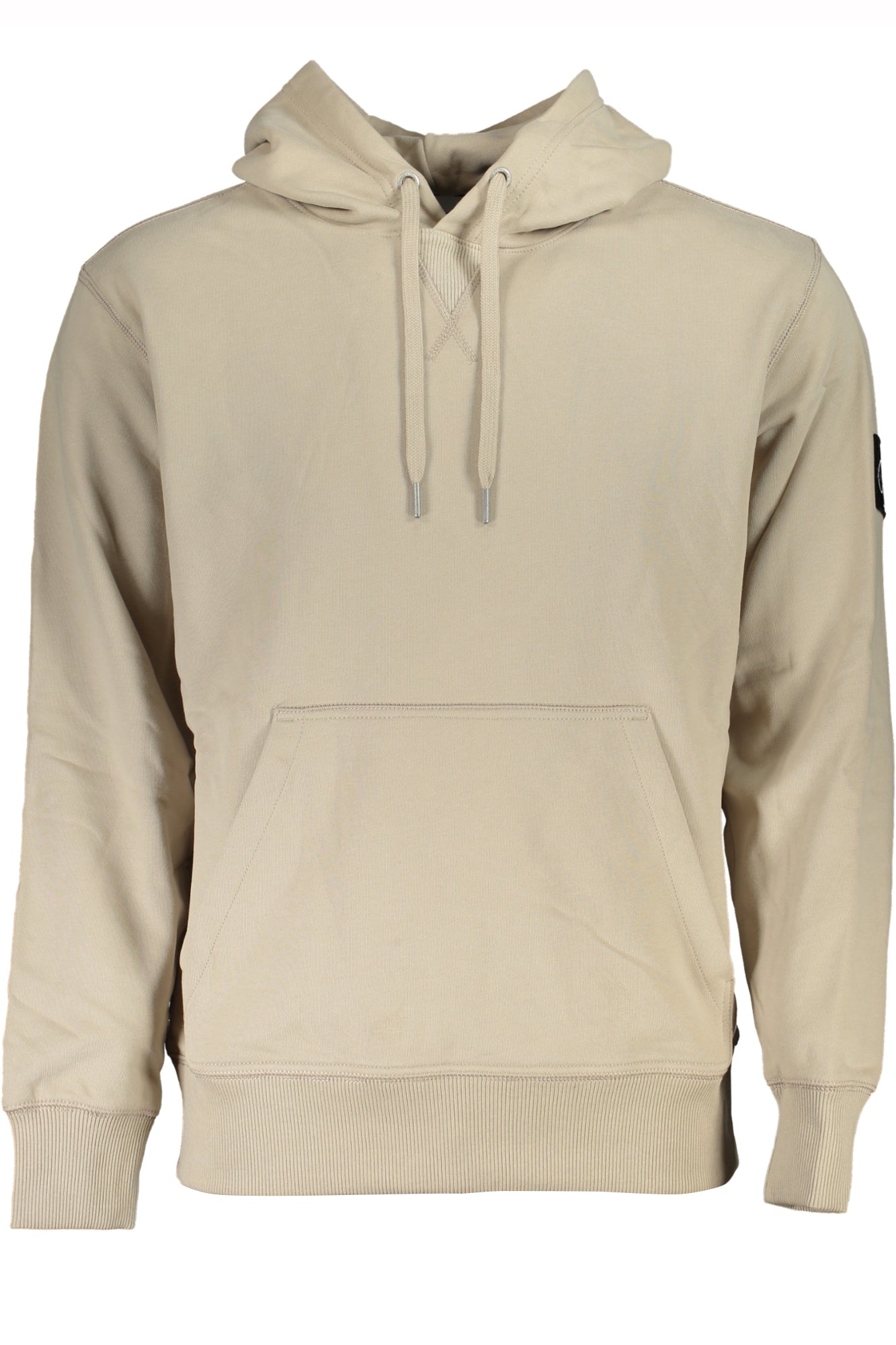 CALVIN KLEIN BEIGE SWEATSHIRT WITH ZIPPER FOR MEN Main image