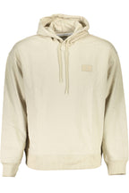 CALVIN KLEIN SWEATSHIRT OHNE REISSVERSCHLUSS MANN BEIGE