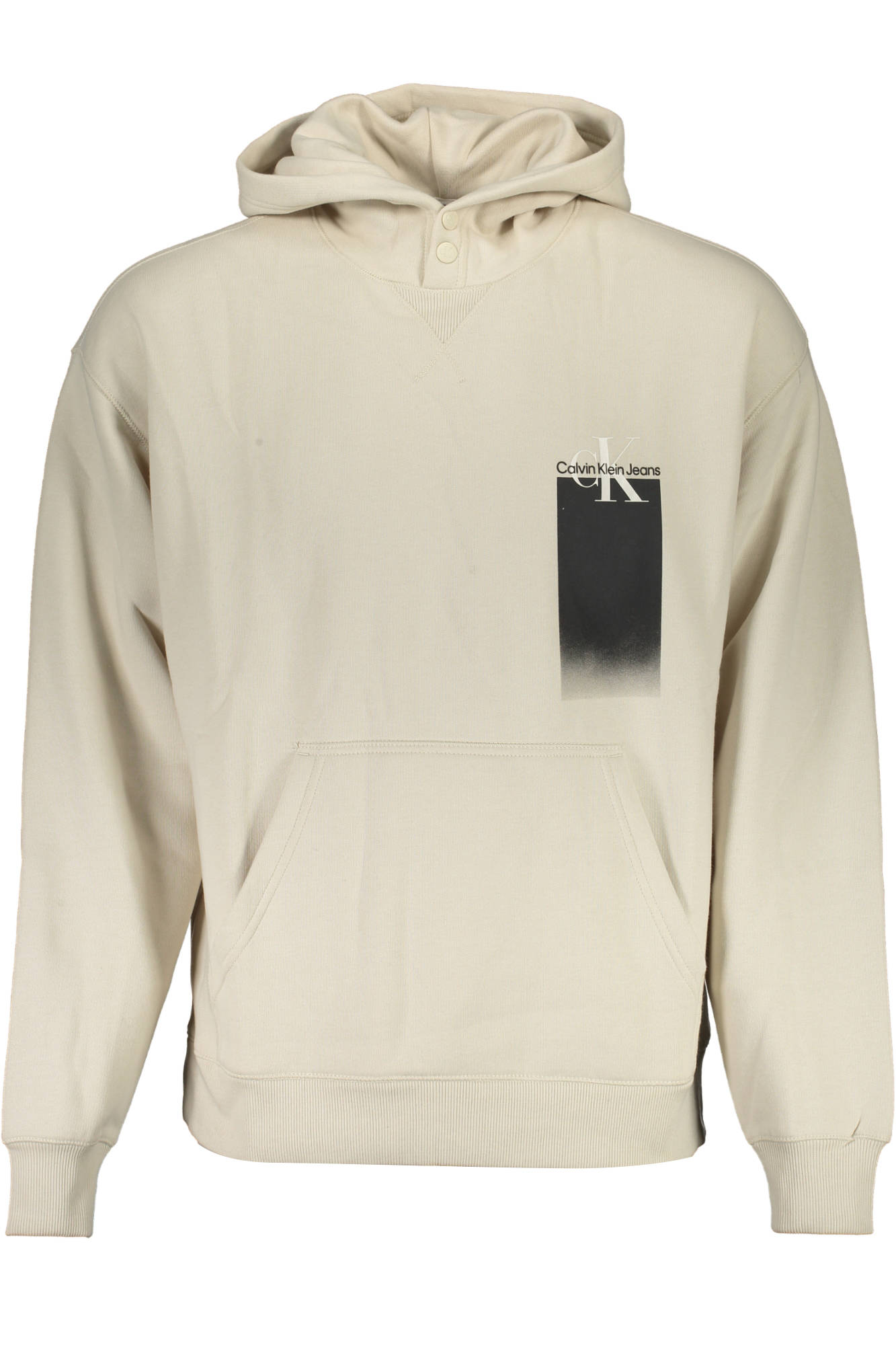 CALVIN KLEIN SWEATSHIRT OHNE REISSVERSCHLUSS MANN BEIGE