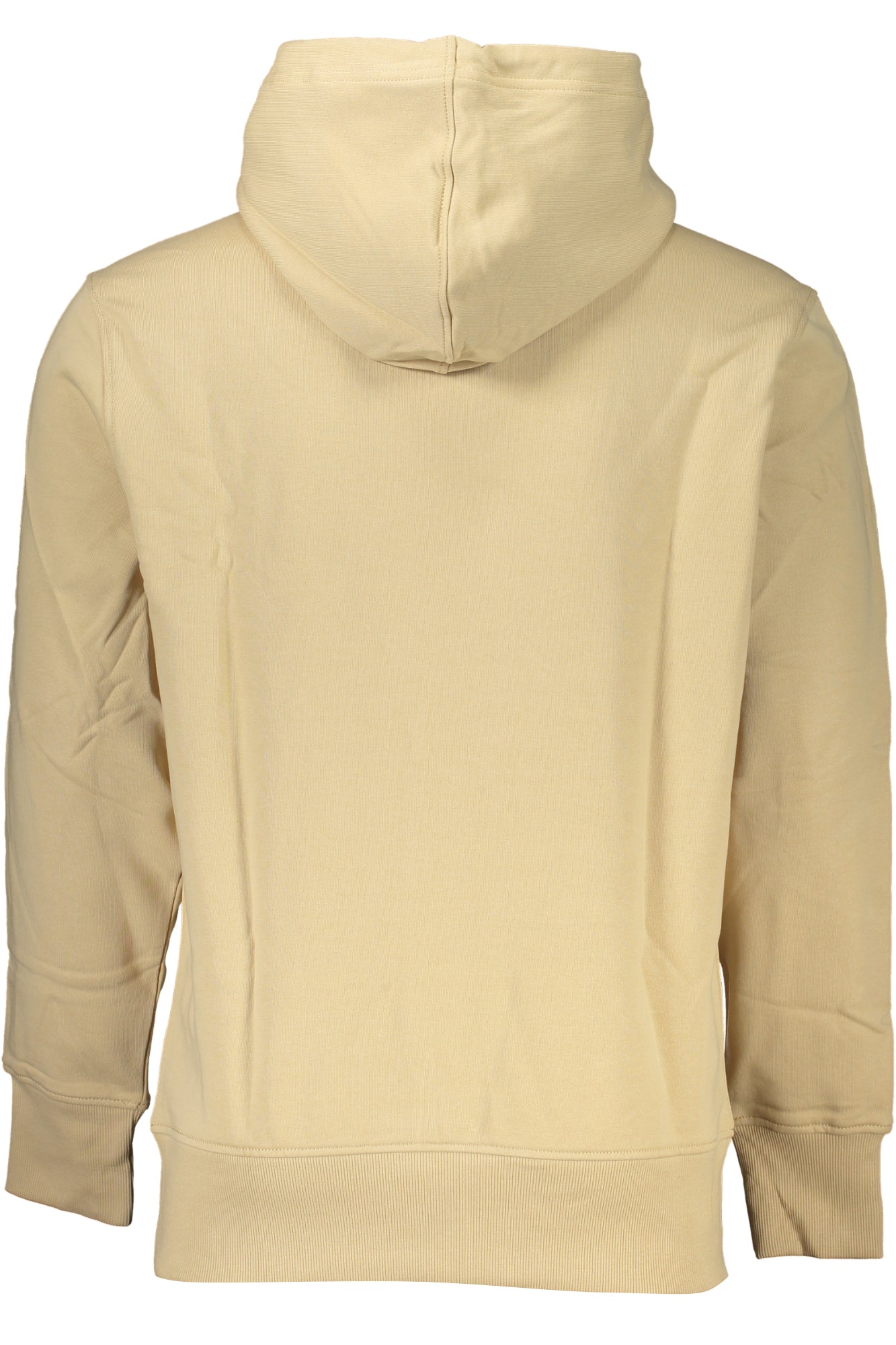 Calvin Klein Herren-Sweatshirt Grau Mit Reissverschluss Beige