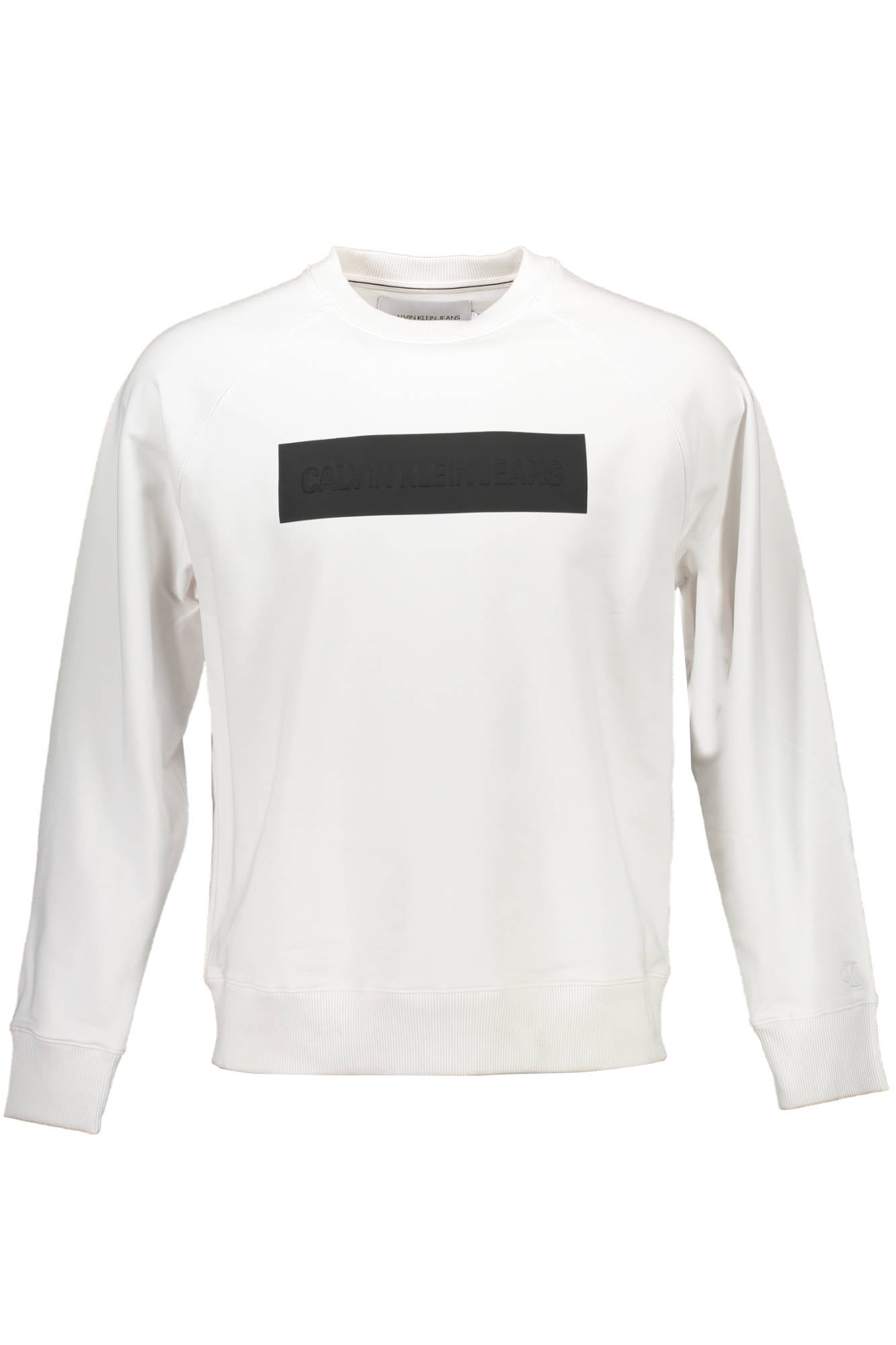 CALVIN KLEIN SWEATSHIRT OHNE REISSVERSCHLUSS HERREN WEISS Hauptbild