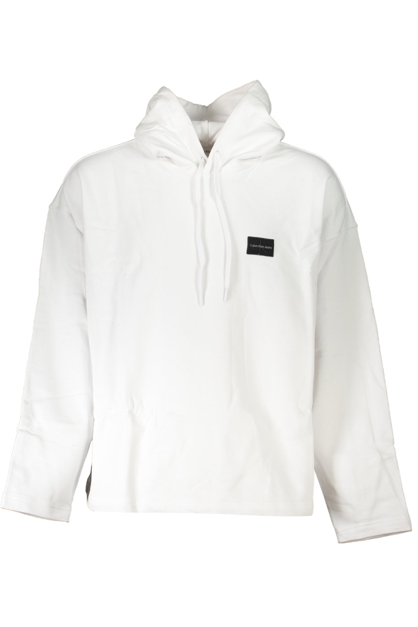 Calvin Klein Sweatshirt Ohne Reissverschluss Schwarz Mann Weiß