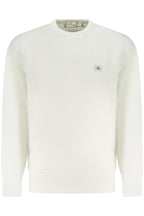 CALVIN KLEIN HERREN-SWEATSHIRT MIT ZIP WEISS