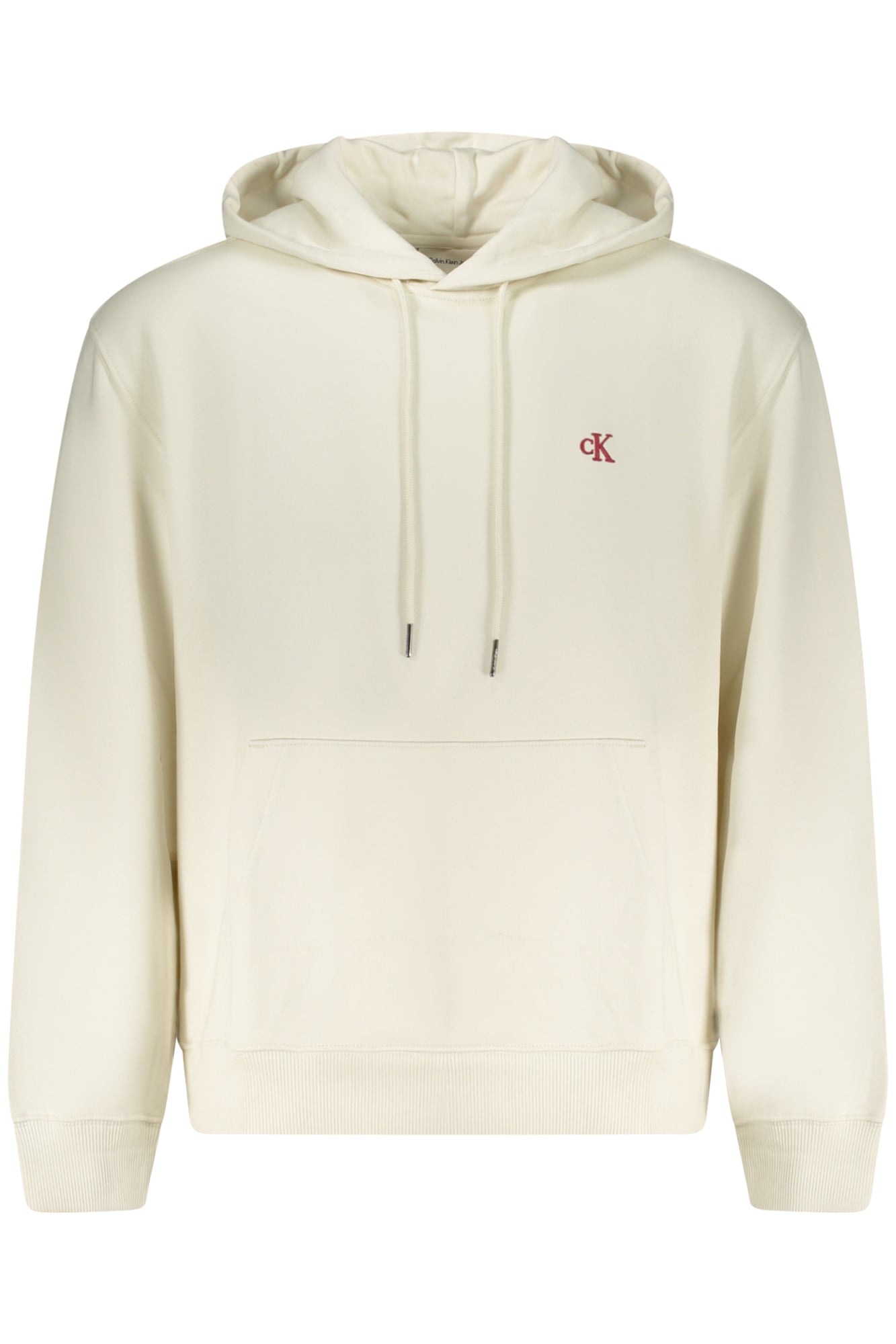 CALVIN KLEIN Herren-Sweatshirt mit Reißverschluss, weiß Hauptbild