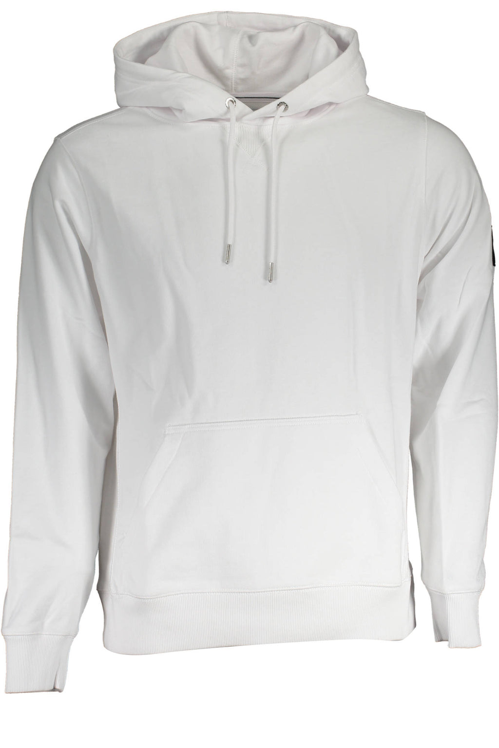 CALVIN KLEIN HERREN-SWEATSHIRT MIT ZIP WEISS