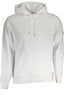 CALVIN KLEIN HERREN-SWEATSHIRT MIT ZIP WEISS
