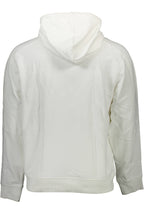 CALVIN KLEIN HERREN-SWEATSHIRT MIT ZIP WEISS