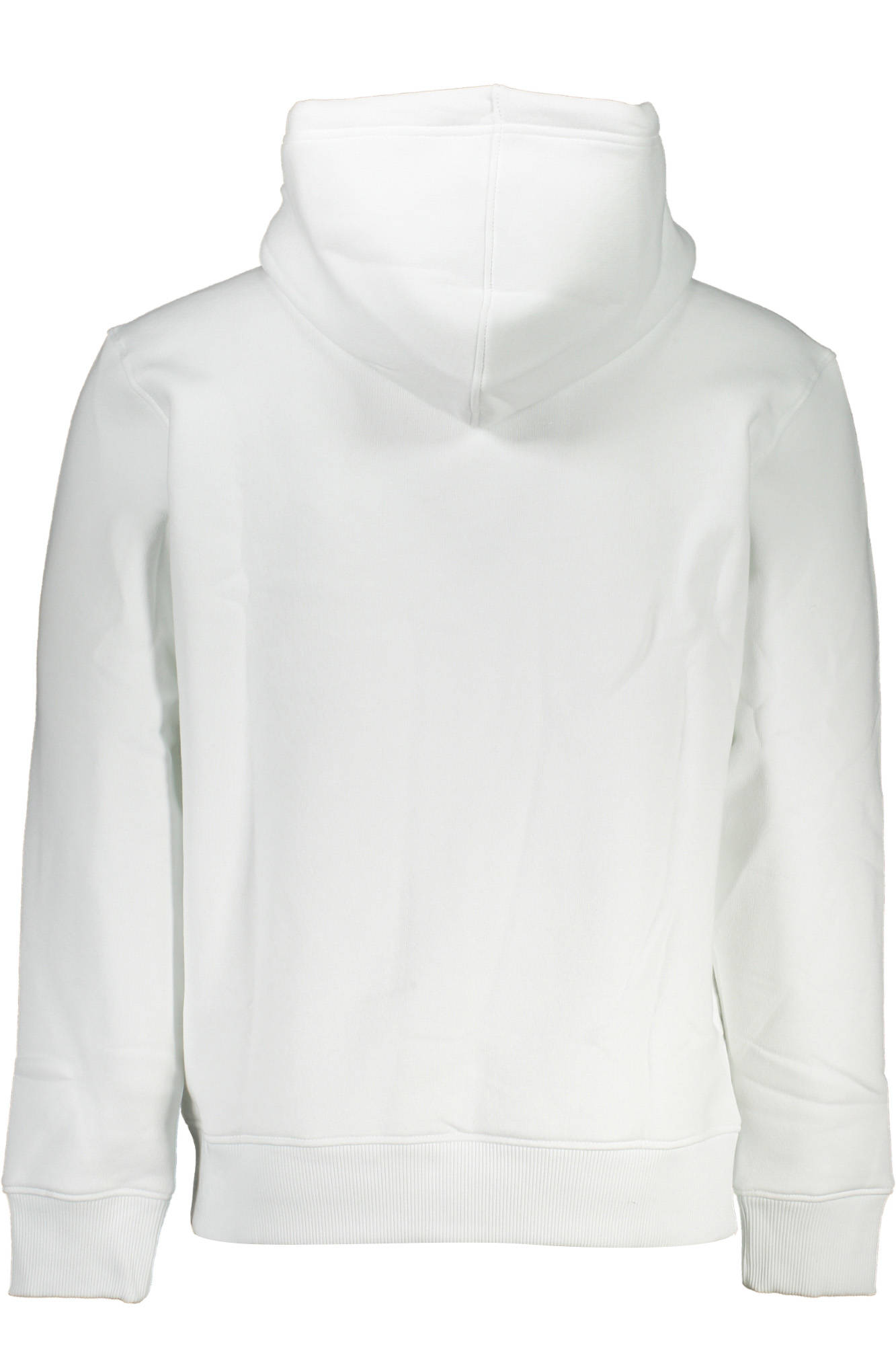 Calvin Klein Weisses Sweatshirt Für Herren Mit Reissverschluss Weiß
