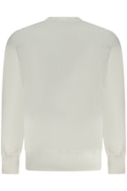 CALVIN KLEIN HERREN-SWEATSHIRT MIT ZIP WEISS