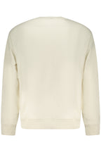 CALVIN KLEIN Herren-Sweatshirt mit Reißverschluss, weiß