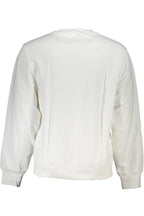 CALVIN KLEIN HERREN-SWEATSHIRT MIT ZIP WEISS