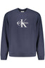 CALVIN KLEIN HERREN-SWEATSHIRT, BLAU, MIT REISSVERSCHLUSS