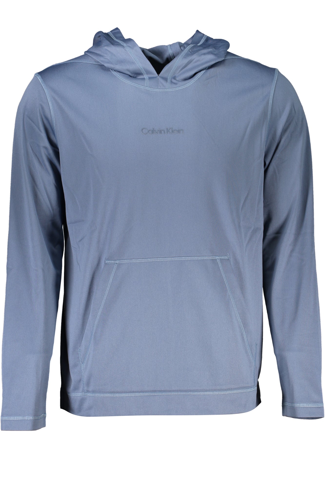CALVIN KLEIN MEN'S BLUE SWEATSHIRT WITH ZIPPER Main image