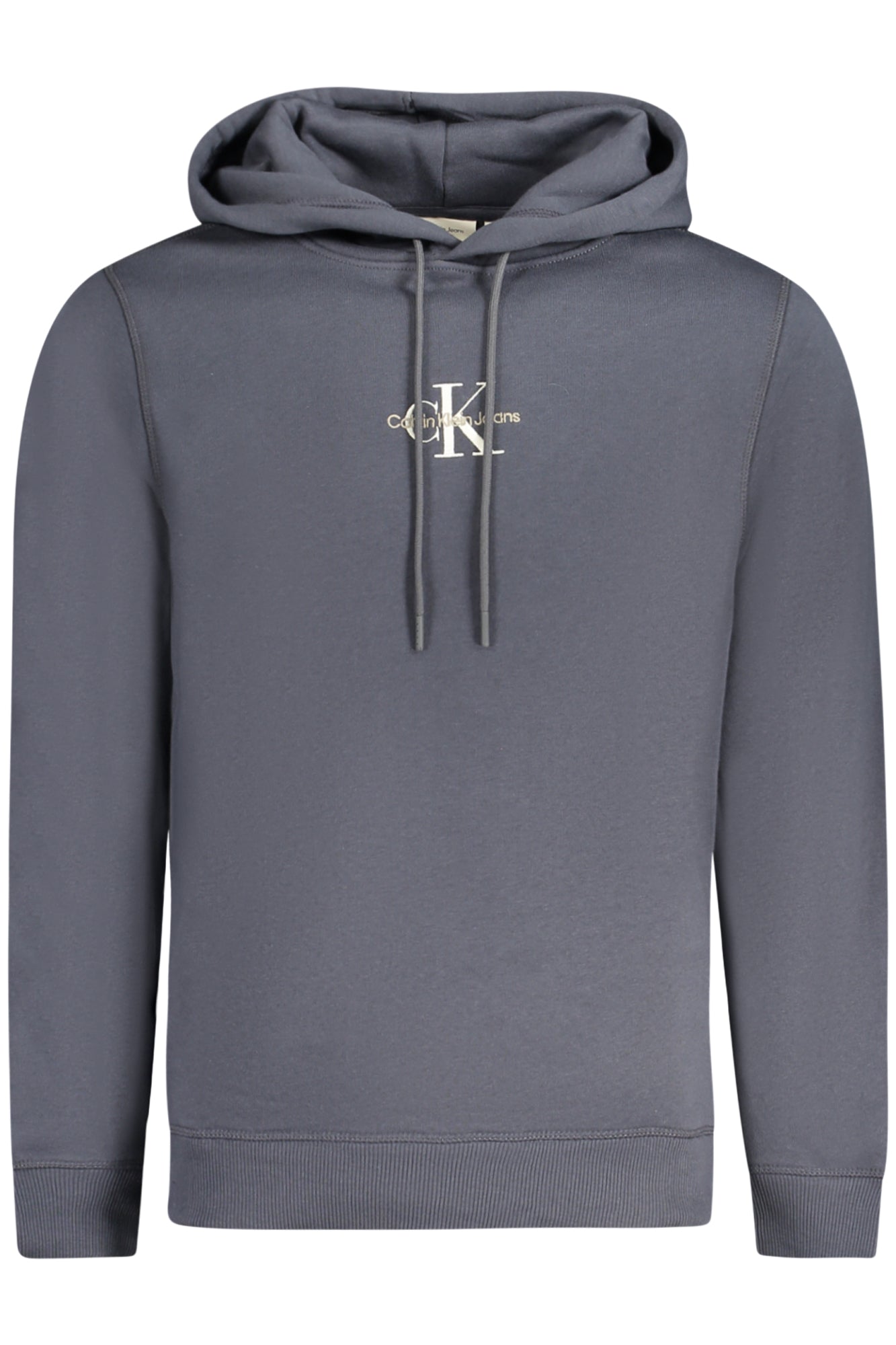 Calvin Klein Sweatshirt Herren – Zip-Up Grau mit Logo-Stickerei | soulluna.de Blau