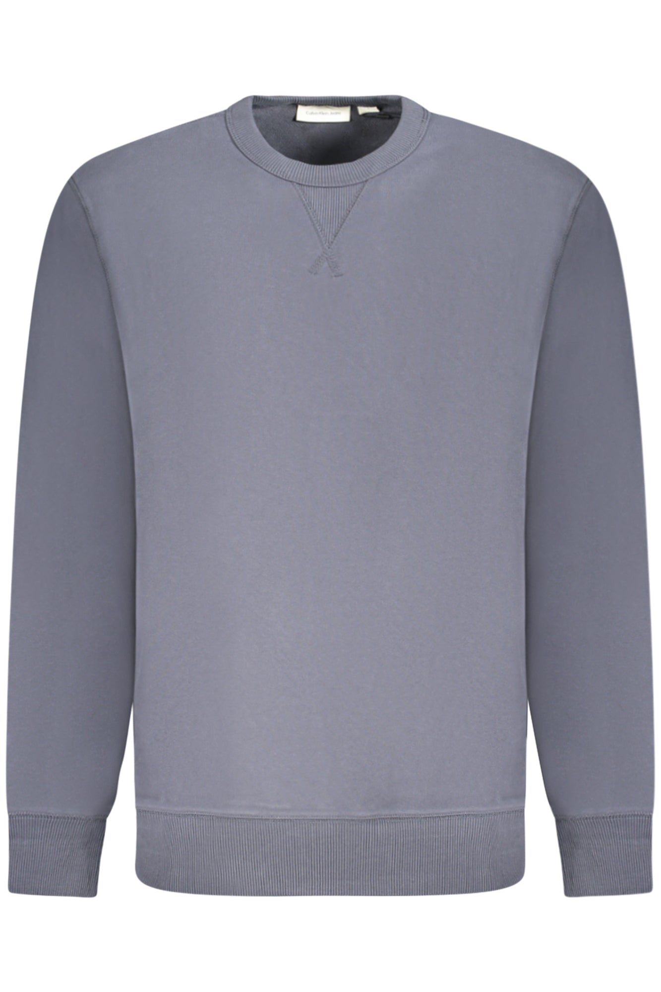 CALVIN KLEIN Sweatshirt Herren Blau – Gebürstete Baumwolle mit Logo Blau