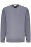 CALVIN KLEIN Sweatshirt Herren Blau – Gebürstete Baumwolle mit Logo Blau
