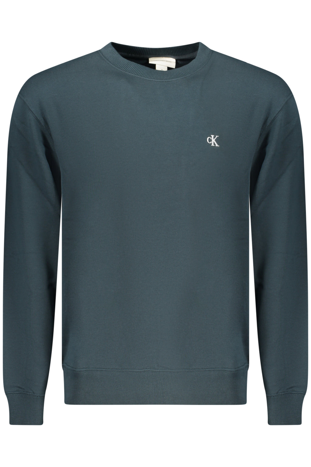 CALVIN KLEIN HERREN-SWEATSHIRT, BLAU, MIT REISSVERSCHLUSS