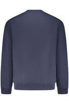 CALVIN KLEIN HERREN-SWEATSHIRT, BLAU, MIT REISSVERSCHLUSS