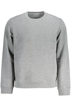 CALVIN KLEIN HERREN-SWEATSHIRT GRAU MIT REISSVERSCHLUSS