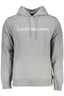 Calvin Klein Herren-Sweatshirt Grau Mit Reissverschluss Grau
