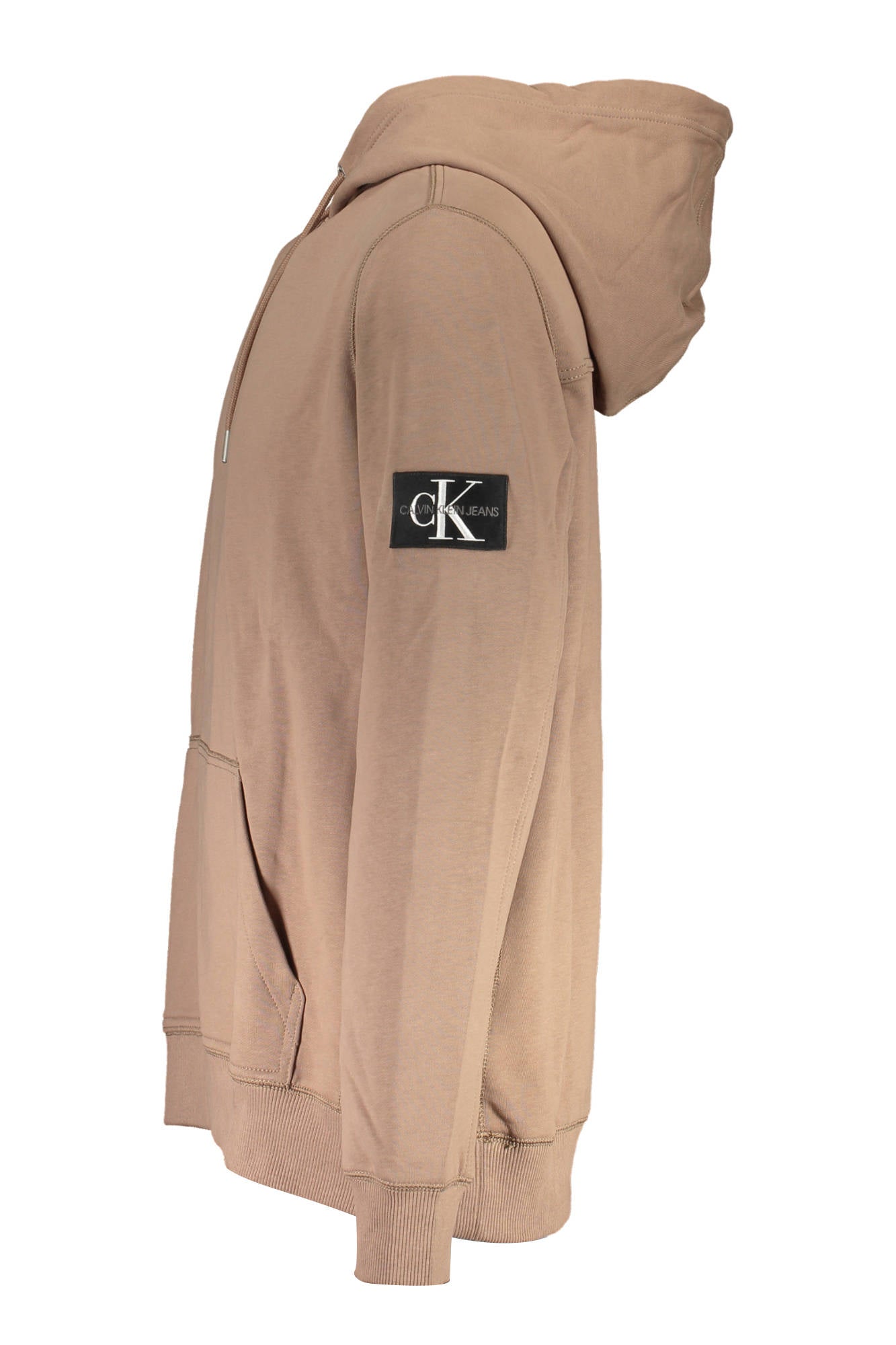 CALVIN KLEIN Sweatshirt Herren Braun – Kapuzenpullover aus Baumwolle für Herbst/Winter Braun