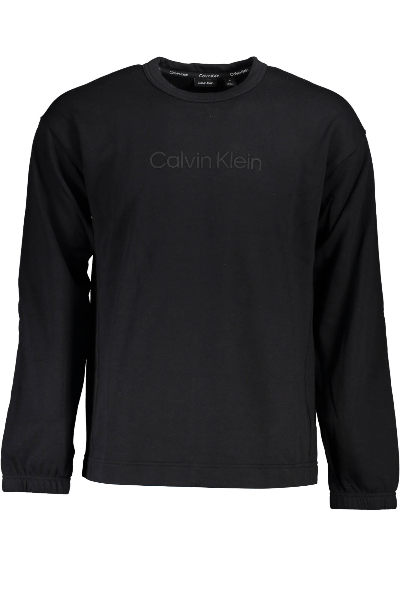 CALVIN KLEIN Sweatshirt Herren – Blaues Langarm-Sweatshirt mit Logo Schwarz
