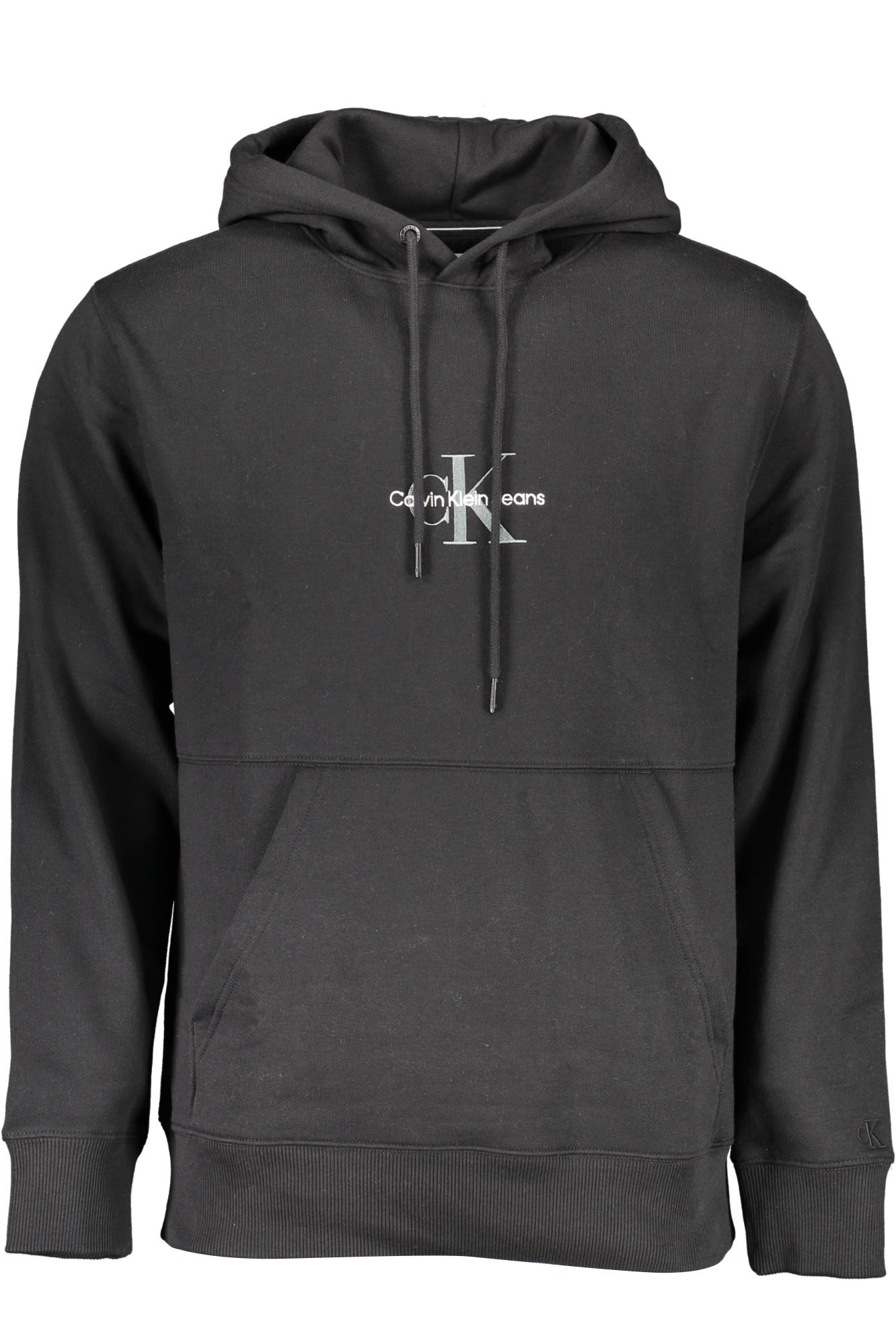Calvin Klein Sweatshirt Ohne Reissverschluss Herren Schwarz Schwarz Hauptbild