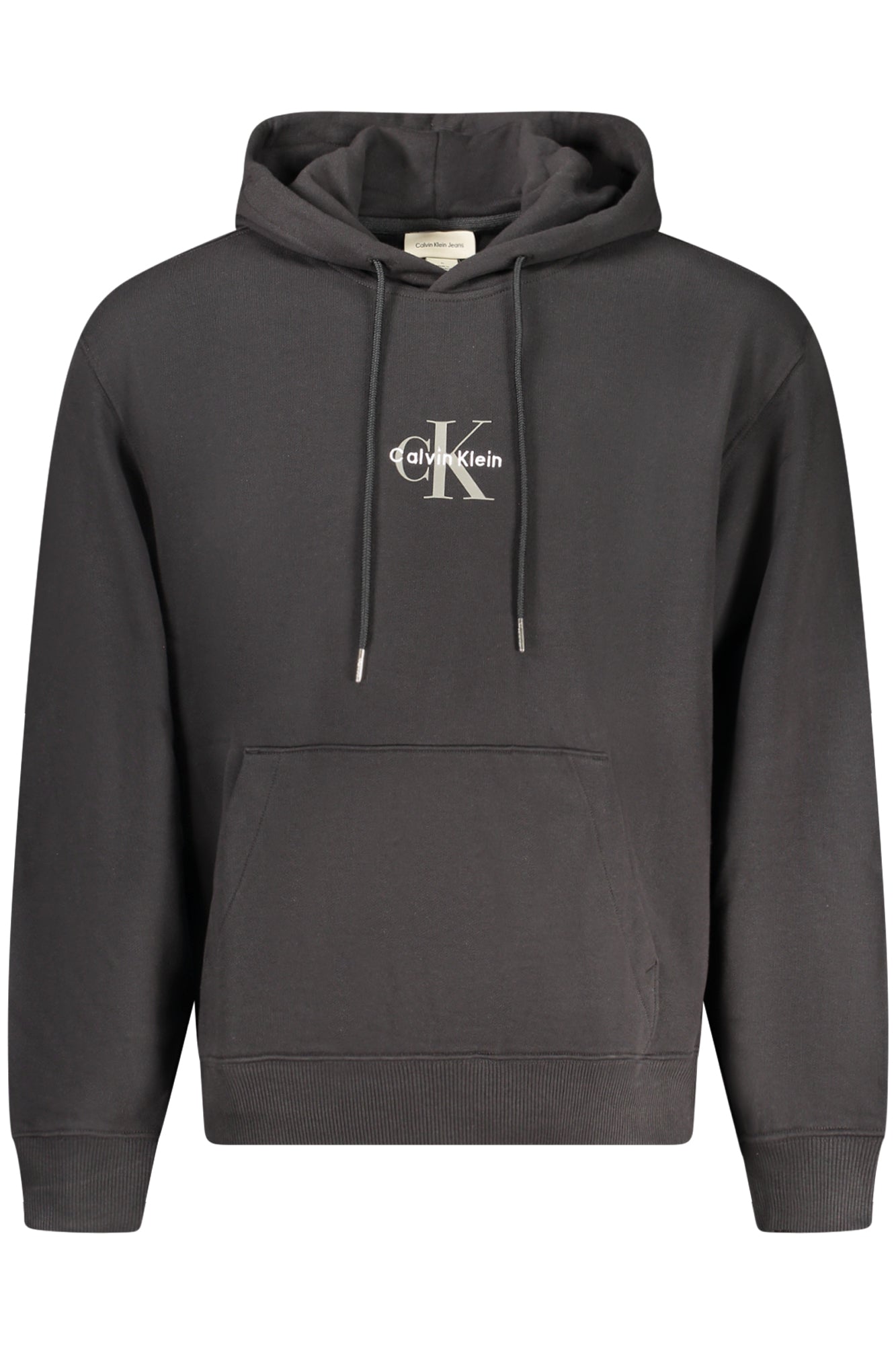 CALVIN KLEIN HERREN-SWEATSHIRT MIT REISSVERSCHLUSS SCHWARZ Hauptbild