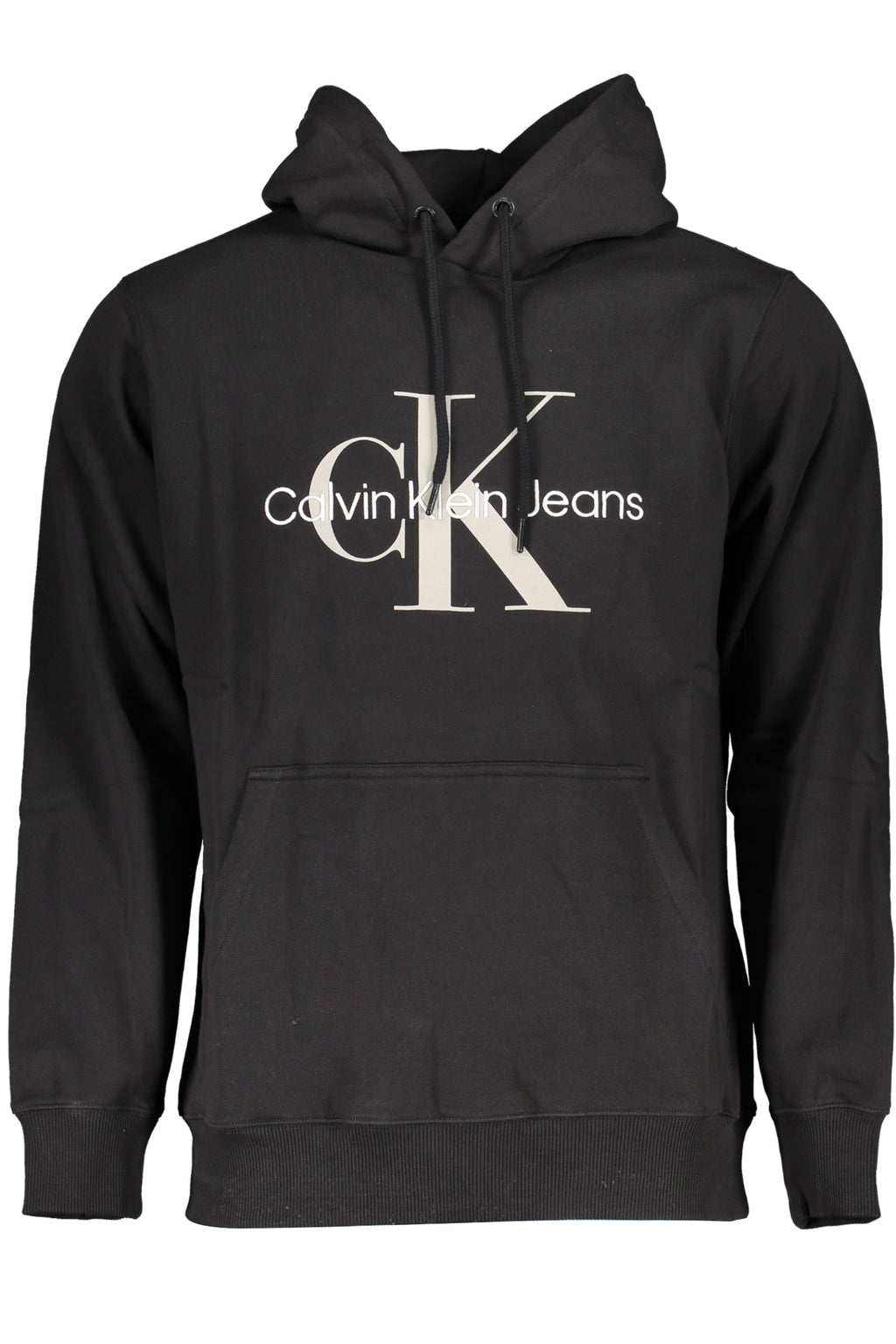 CALVIN KLEIN SCHWARZES HERREN-SWEATSHIRT MIT REISSVERSCHLUSS