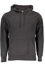 CALVIN KLEIN HERREN SCHWARZES SWEATSHIRT MIT REISSVERSCHLUSS