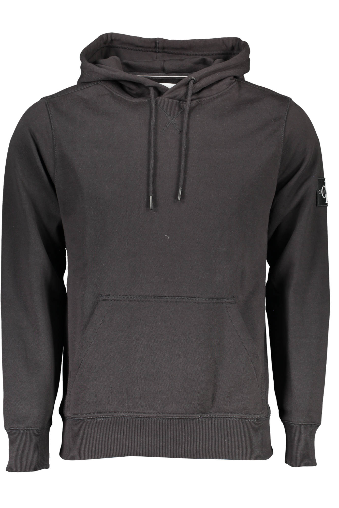 CALVIN KLEIN Sweatshirt Herren mit Reißverschluss – Kapuze & Logo-Detail Schwarz Hauptbild