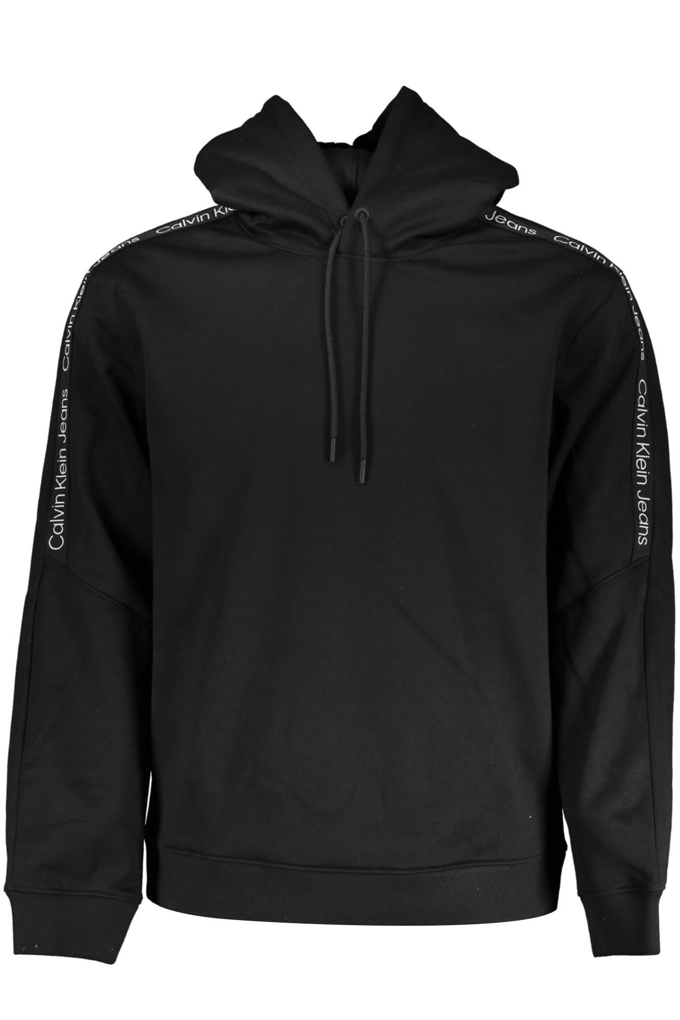 Calvin Klein Schwarzes Herren-Sweatshirt Mit Reissverschluss Schwarz Hauptbild