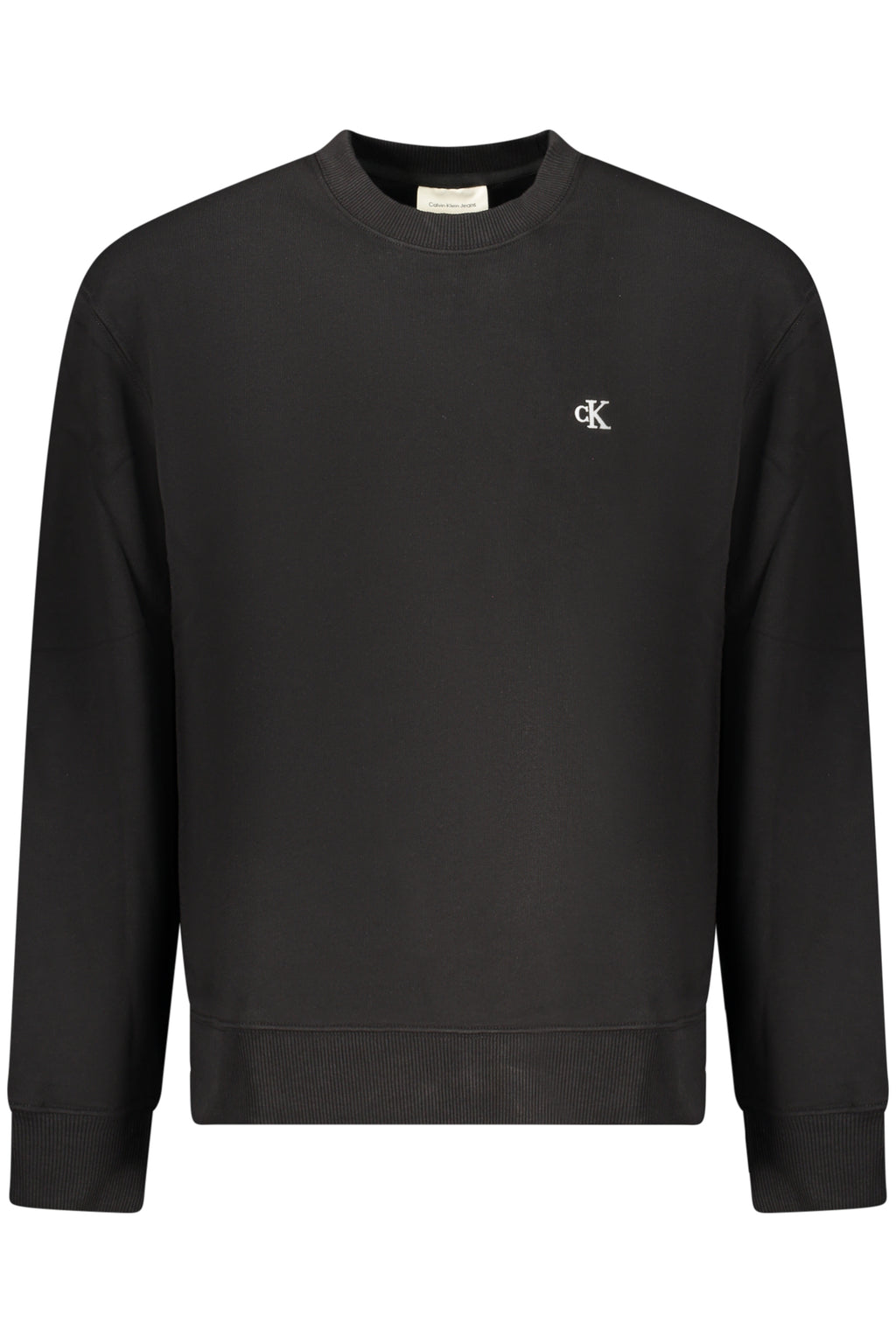 CALVIN KLEIN HERREN SCHWARZES SWEATSHIRT MIT REISSVERSCHLUSS
