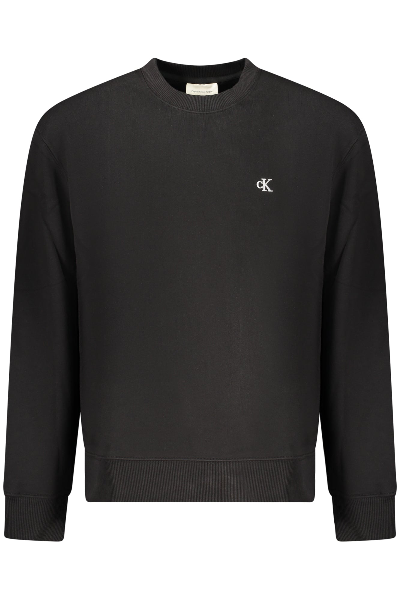 CALVIN KLEIN HERREN SCHWARZES SWEATSHIRT MIT REISSVERSCHLUSS