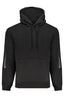 CALVIN KLEIN SCHWARZES HERREN-SWEATSHIRT MIT ZIP-OUT