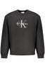CALVIN KLEIN HERREN SCHWARZES SWEATSHIRT MIT REISSVERSCHLUSS