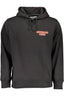 CALVIN KLEIN Sweatshirt Herren Schwarz – Kapuzenpullover mit Logo-Stickerei Schwarz