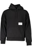 Calvin Klein Herren Schwarzes Sweatshirt Mit Reissverschluss Schwarz