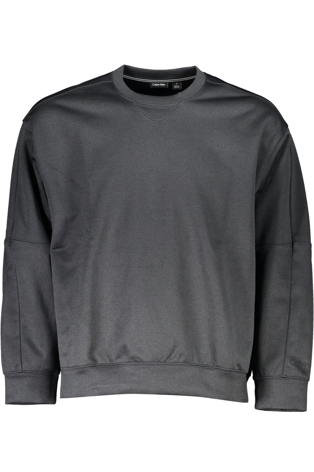 CALVIN KLEIN SCHWARZES HERREN-SWEATSHIRT MIT REISSVERSCHLUSS