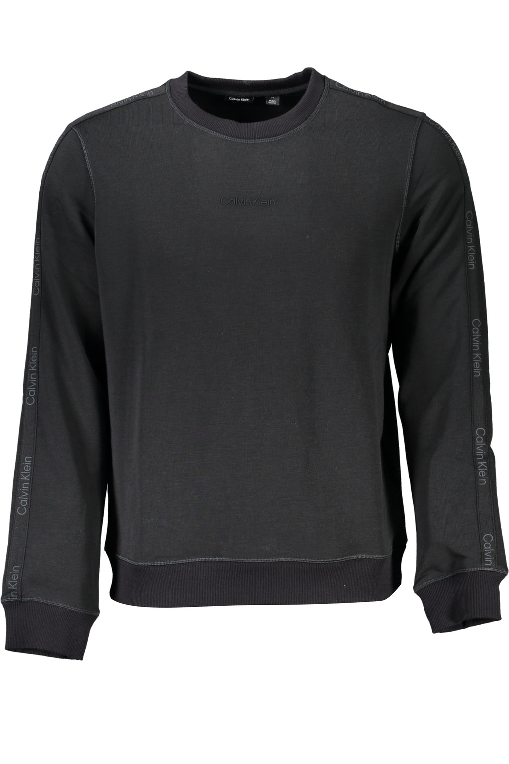 CALVIN KLEIN SCHWARZES HERREN-SWEATSHIRT MIT REISSVERSCHLUSS